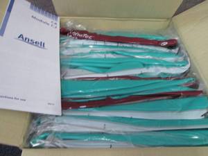 lot 392 image: Case of 12 pr XL Size 10 Ansell S...