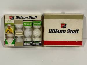 lot 35 image: Vintage Golf Balls