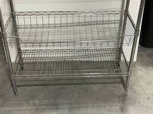 lot 74 image: Metal Shelving