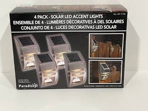 lot 51 image: Solar LED Accent Lights