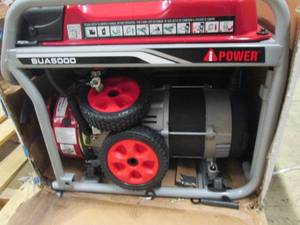 A-ipower 5000 watt gasoline powered...