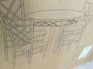 dorel living 5 piece dining set ...