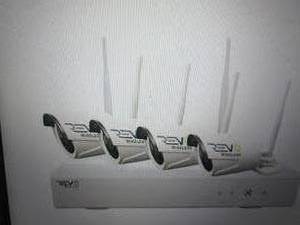 4-channel NVR surveillance system ...