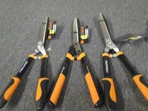 3 hedge trimmers ...