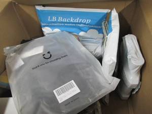box of surface sleeves, backdrop , ...