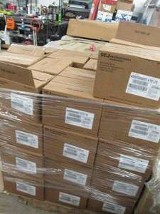 pallet of foaming hand sanitizer...