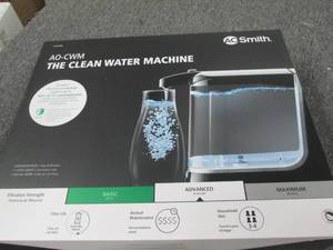 new AO smith the clean water machin...