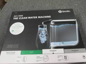 new AO smith the clean water machin...