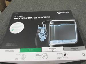 new AO smith the clean water machin...