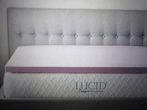 lucid comfort collection 2 inch lav...