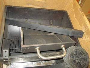 vista charcoal grill used ...