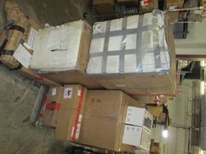pallet of items that need work , dr...
