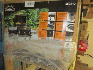 vista charcoal grill open box ...