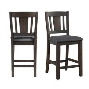 lot 716 image: Picket House Furnishings Carter Counter Height Side Chair Set in Gray