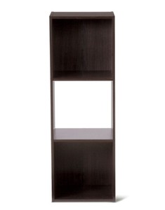 lot 722 image: 11 3-Cube Organizer Shelf - Room Essentials - Espresso