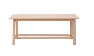 lot 732 image: Kyoto Wooden Bench - Dcor Therapy - Rose