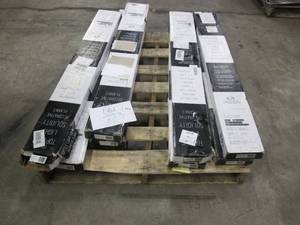 lot 773 image: 8 Boxes of Toptile Light Solidity Decorative Planks - Multiple Shades