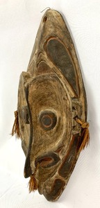 lot 17 image: Vintage Sepik Ancestor Mask - Papua, New Guinea