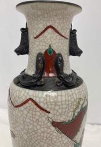 lot 171 image: Chinese Wu-Cai Glazed Porcelain Vase