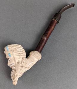 lot 251 image: Antique Nouveau Jacob 753 Clay Trade Pipe - Job Clerc, France