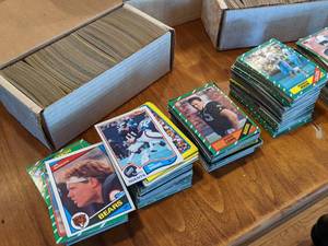 Estate Find  100s of Unsearched 1970s and 1980s Football Cards