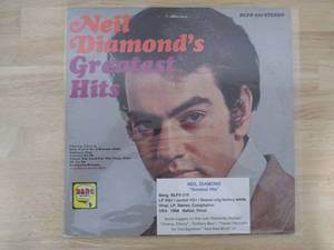 lot 65 image: Neil Diamond - Greatest Hits - 1968 - Vinyl Record LP