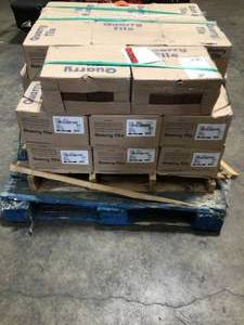 Pallet with 25 Boxes of Daltile Quarry Ashen Gray 6 in. x 6 in. Ceramic Floor and Wall Tile (11 sq. ft.  case)