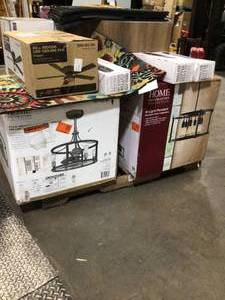 Lot of Assorted Home Goods -Ceiling Lighting, mats,  and more opn box various conditions Customer Returns See Pictures