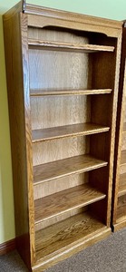 lot 68 image: Bookcase with Adjustable Shelves