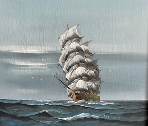 lot 18 image: Herison J. Original Oil Painting