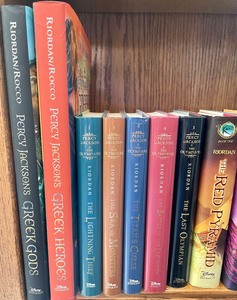 lot 133 image: Books by Rick Riordan