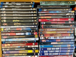 lot 146 image: LARGE Lot of a Variety of DVDs - Over 100 DVDS