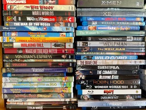 lot 265 image: DVDs Galore - Over 100 DVDs