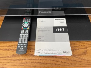 lot 271 image: Panasonic 60 Inch Plasma HDTV with Manual and Remote