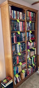 lot 270 image: Bookshelf with Adjustable Shelves (Books not included)