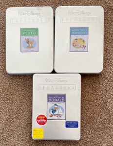 lot 272 image: New Walt Disney Treasures DVDs in Collectors Tins