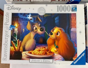 lot 64 image: 4 Ravensburger Disney 1000 Piece Puzzles