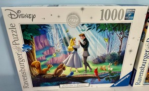 lot 289 image: 4 Ravensburger Disney 1000 Piece Puzzles