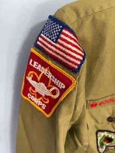 lot 38 image: Vintage Boy Scouts of America Shirt, Scarf and More