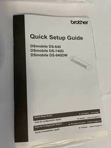 lot 48 image: Brother DS Mobile Wireless Scanner with DSD