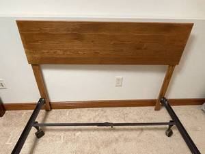 lot 75 image: Headboard and Bed Frame