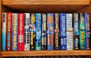 lot 81 image: Large Clive Cussler Book Collection