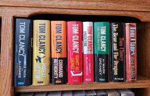lot 82 image: Tom Clancy Book Selection
