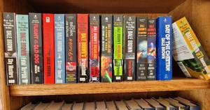 lot 84 image: Large Lot of  Dale Brown Books