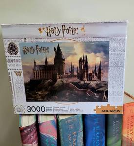 lot 118 image: First American Edition Harry Potter Book Collection Plus Harry Potter Puzzle