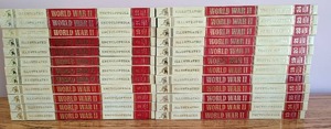 lot 106 image: New Condition - Illustrated World War II 24-Book Set