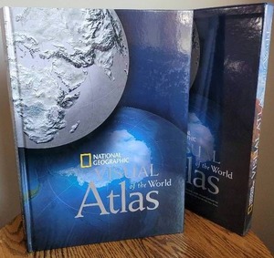 lot 112 image: Large National Geographic Visual Atlas of the World