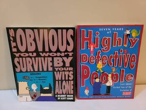 lot 168 image: Unique Selection of Scott Adams Books