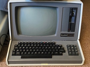 lot 233 image: Vintage Heathkit Computer and Printer and Floppy Disk Systems