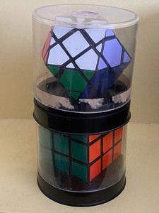 lot 189 image: Two Rubix Cube Style Vintage Puzzle Games